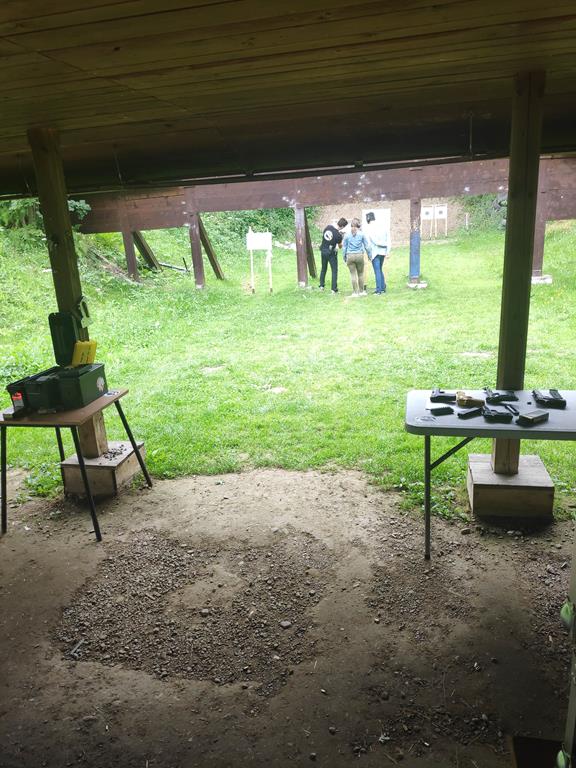 Sprawdzanie wyników strzelania na tarczy