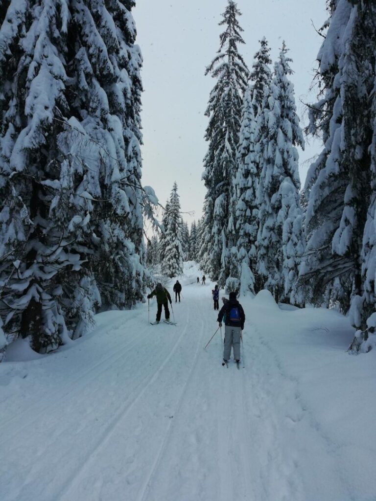 Trasa na biegówki Gorce