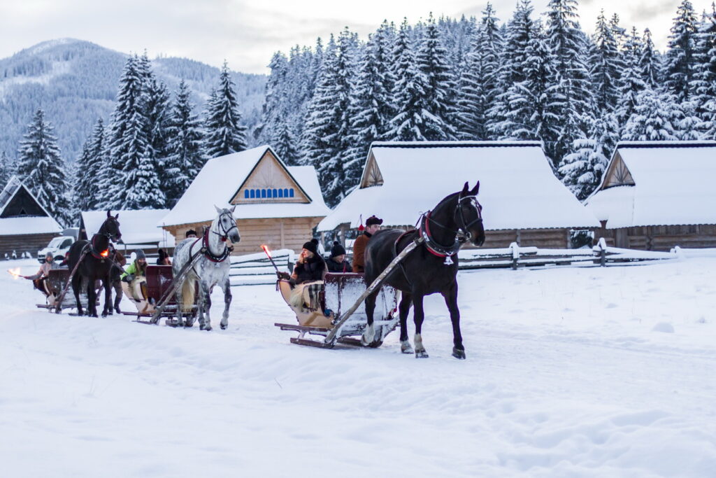 Kulig w Dolinie Chochołowskiej