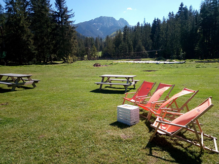 Plenerowe miejsce na ognisko Zakopane
