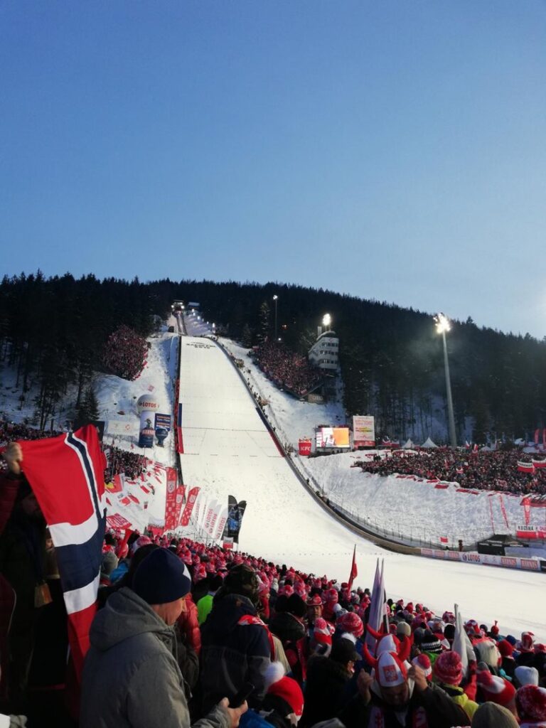 Wielka Krokiew w czasie Pucharu Świata w skokach narciarskich