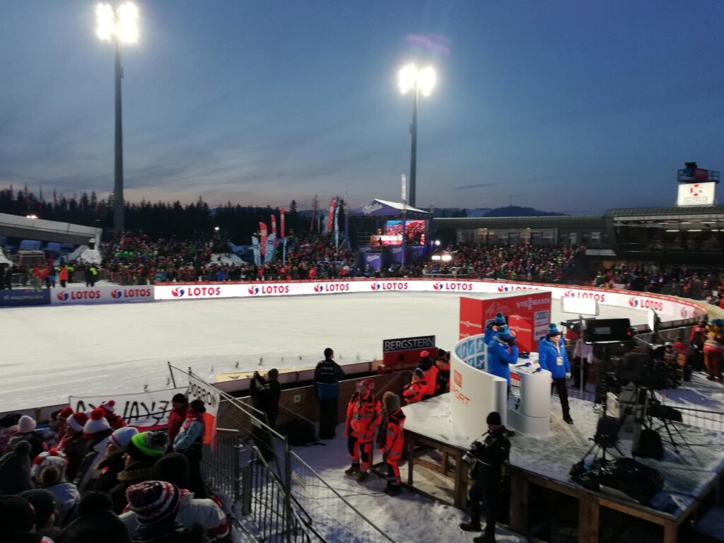 Wielka Krokiew w czasie Pucharu Świata w skokach narciarskich