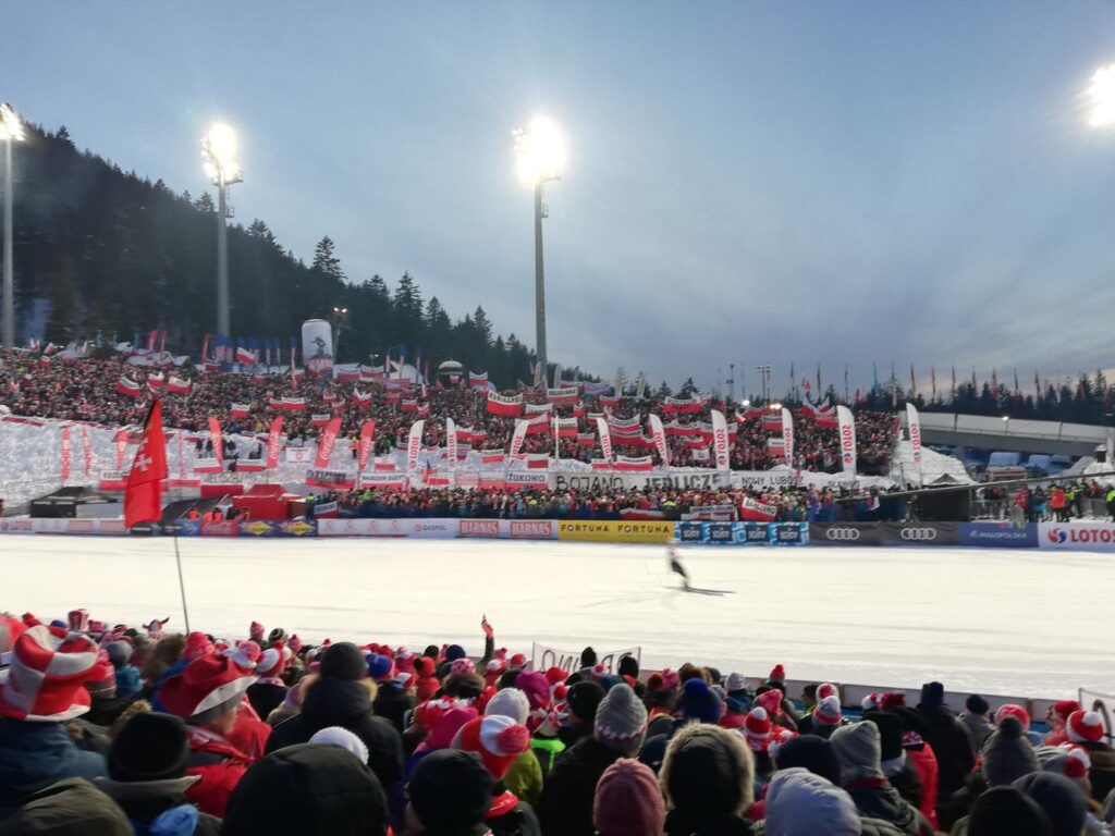 Wielka Krokiew w czasie Pucharu Świata w skokach narciarskich