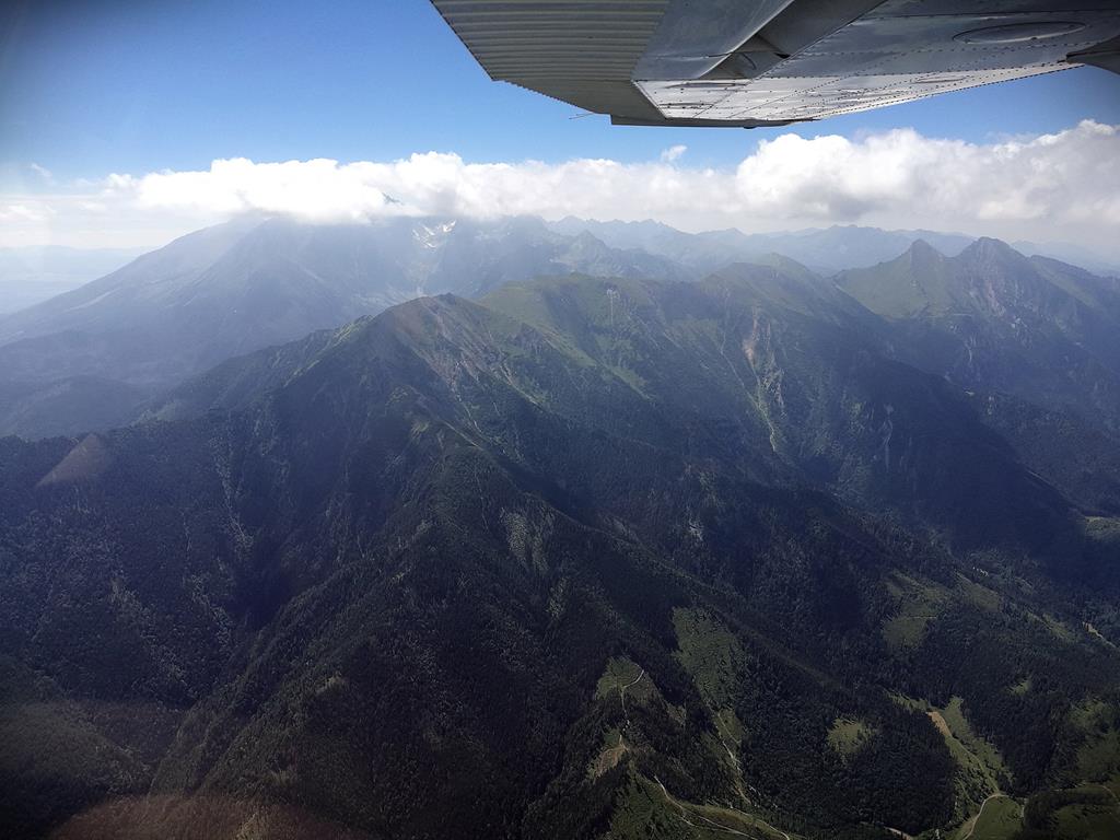 Loty widokowe nad Zakopanem