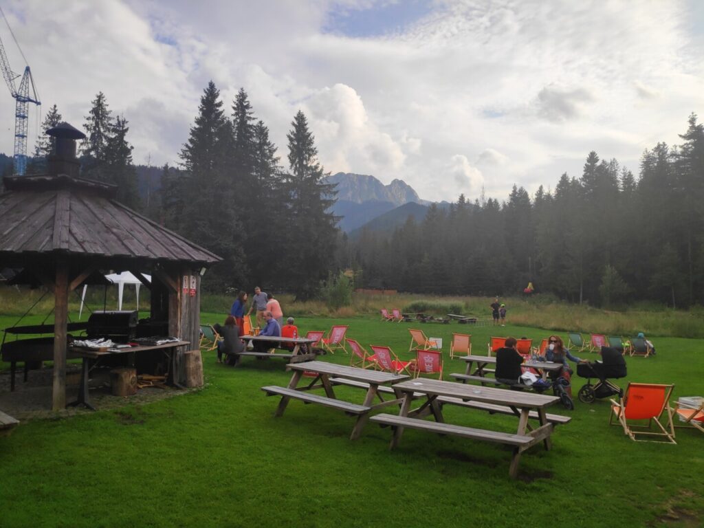 Miejsce plenerowe na ognisko