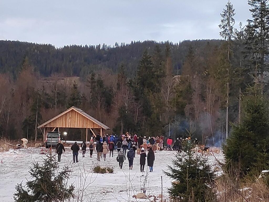 Miejsce na imprezę z zadaszoną wiatą