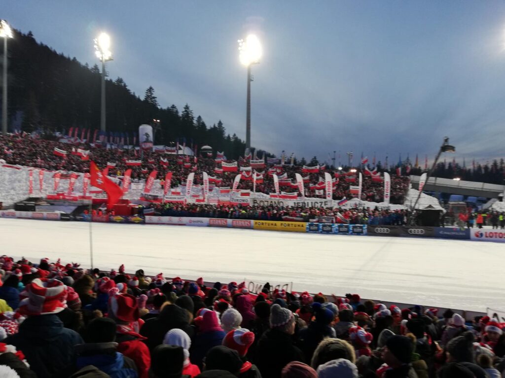 Wielka Krokiew w czasie Pucharu Świata w skokach narciarskich