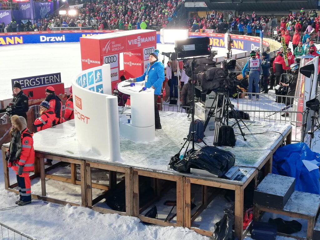 Wielka Krokiew w czasie Pucharu Świata w skokach narciarskich