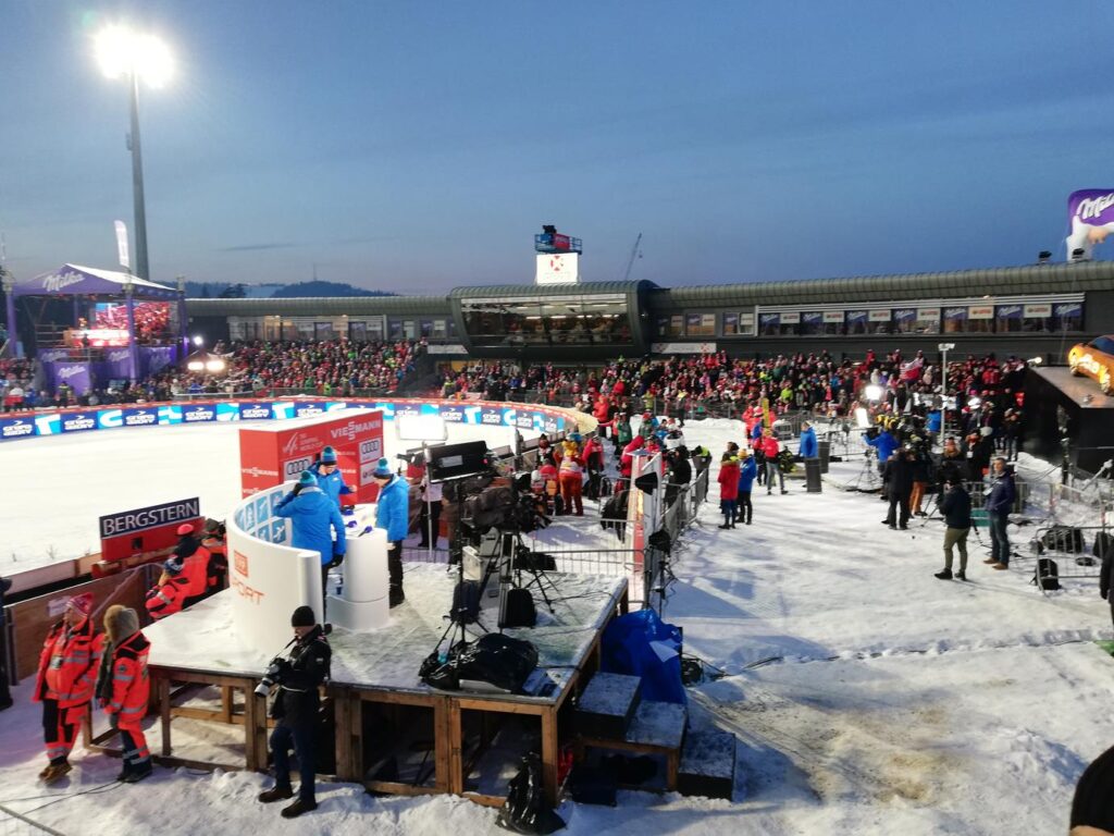 Wielka Krokiew w czasie Pucharu Świata w skokach narciarskich