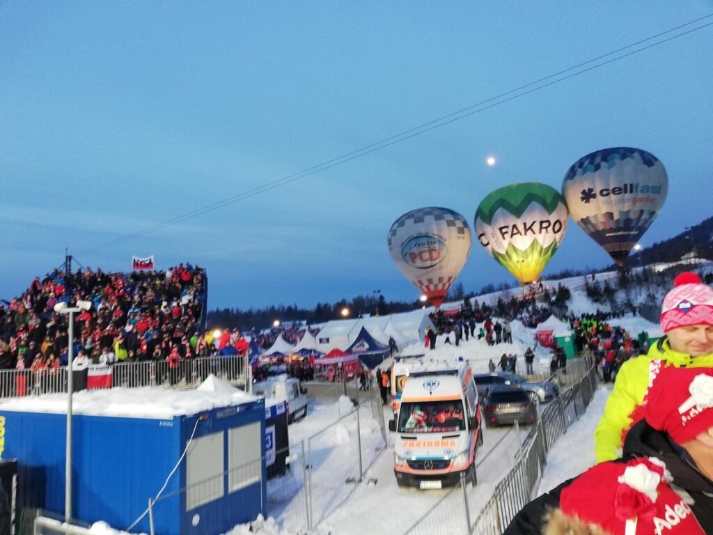 Wielka Krokiew w czasie Pucharu Świata w skokach narciarskich