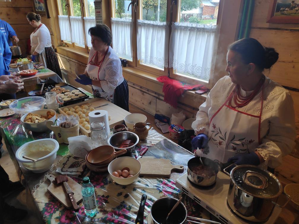 Góralskie gaździny uczą gotować