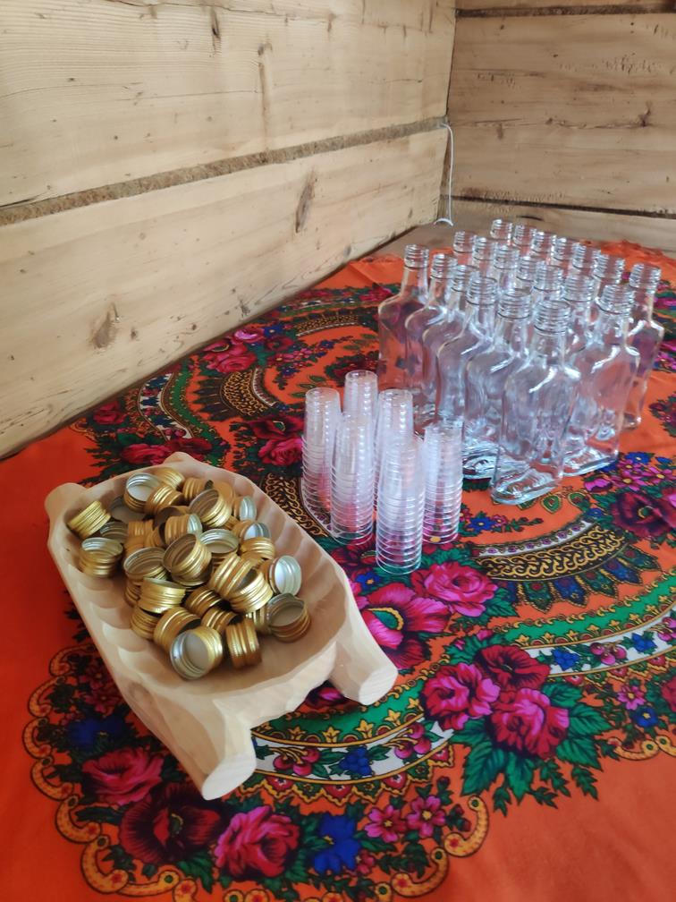 Butelki na nalewko góralskie