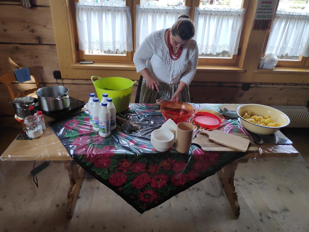 Stanowisko warsztatów kulinarnych