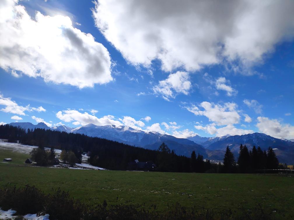 Widok z Butorowego na Tatry