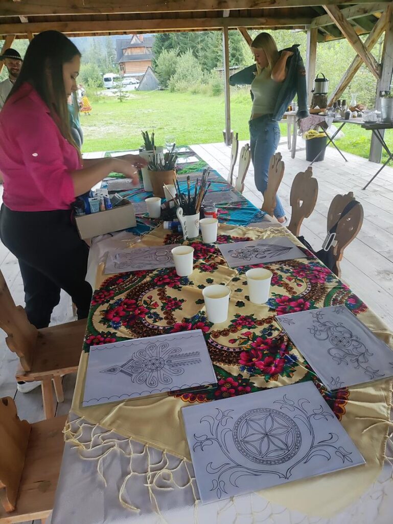 Malowanie na szkle dla grup