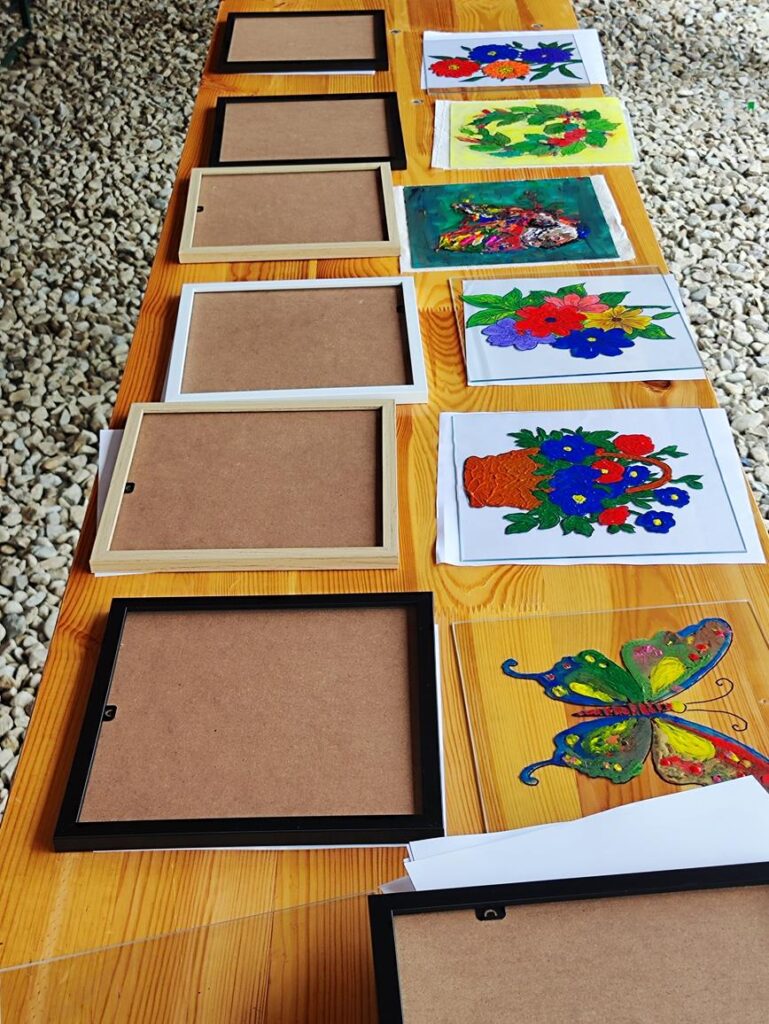 Malarstw na szkle warsztaty dla grup