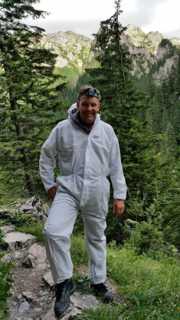 po wyjściu z jaskini, impreza integracyjna Zakopane