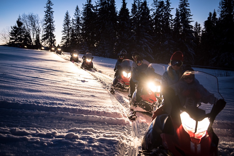 Skutery śnieżne dla grup