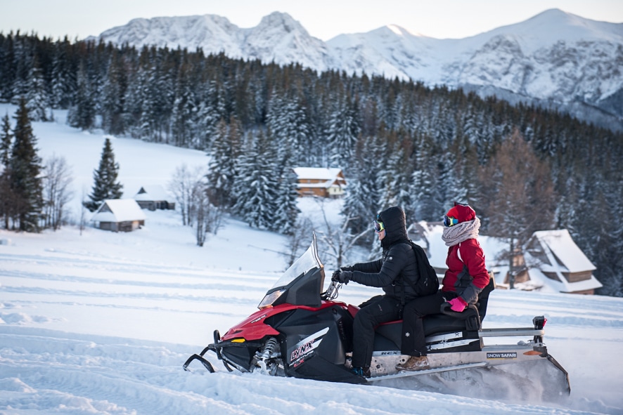 snowmobiles Zakopane